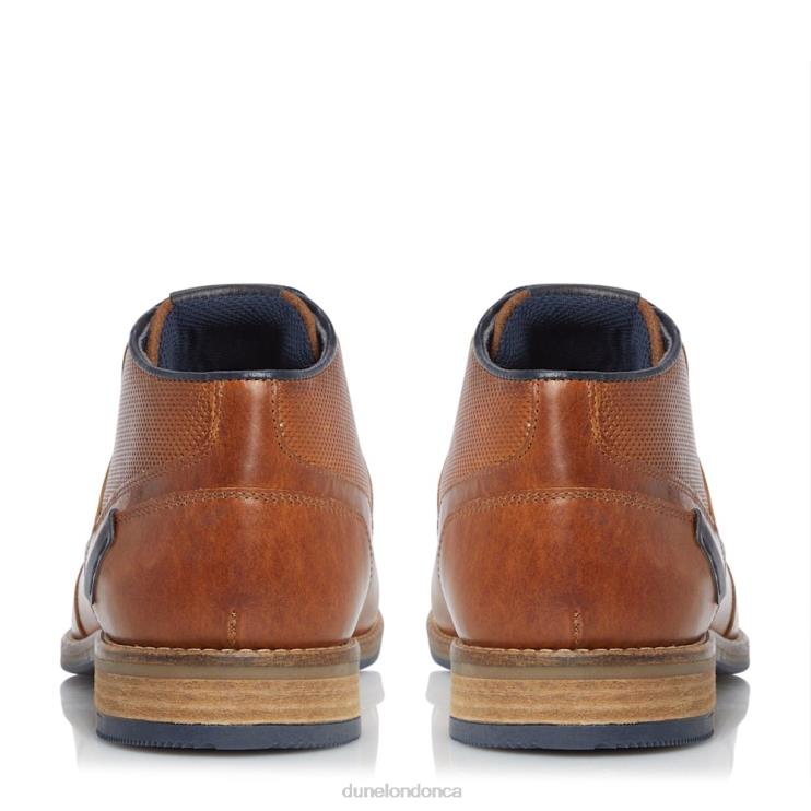 Dune London Carls Men Lace Up Ankle Boots Tan 2Z0DB870