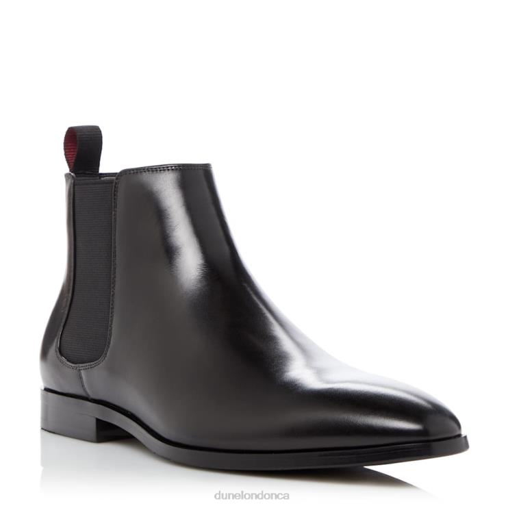 Dune London Mantle Men Almond-Toe Chelsea Boots Black 2Z0DB755