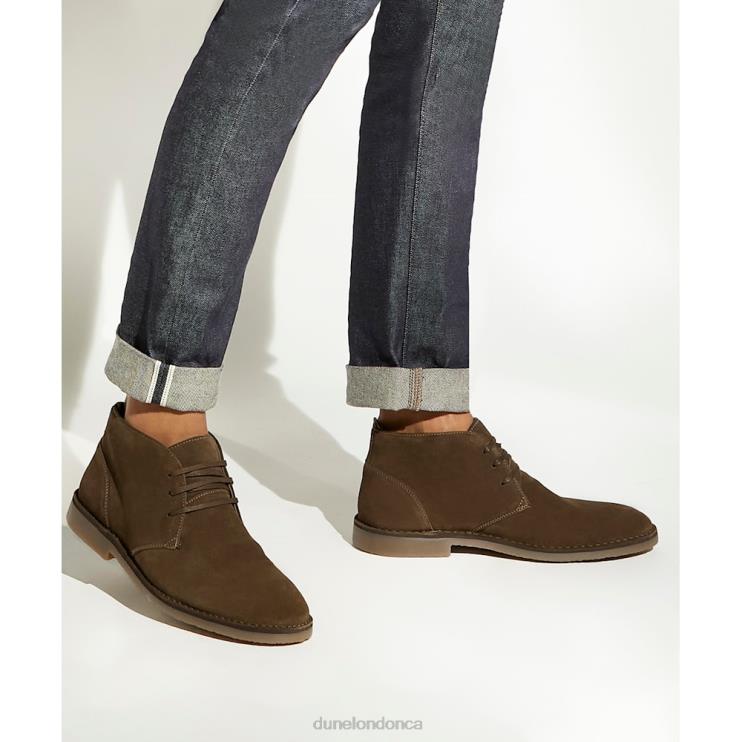 Dune London Cashed Men Casual Chukka Boots Khaki 2Z0DB708