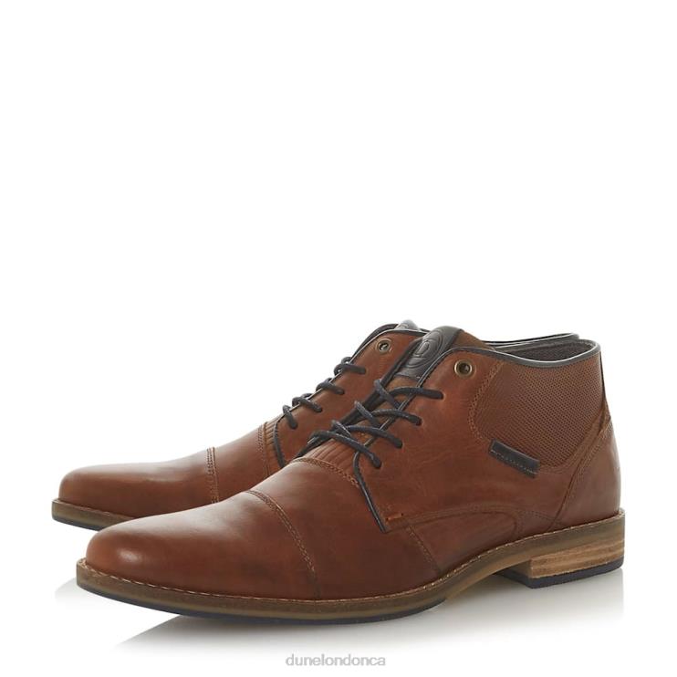 Dune London Chigwell Men Lace Up Chukka Boots Tan 2Z0DB869