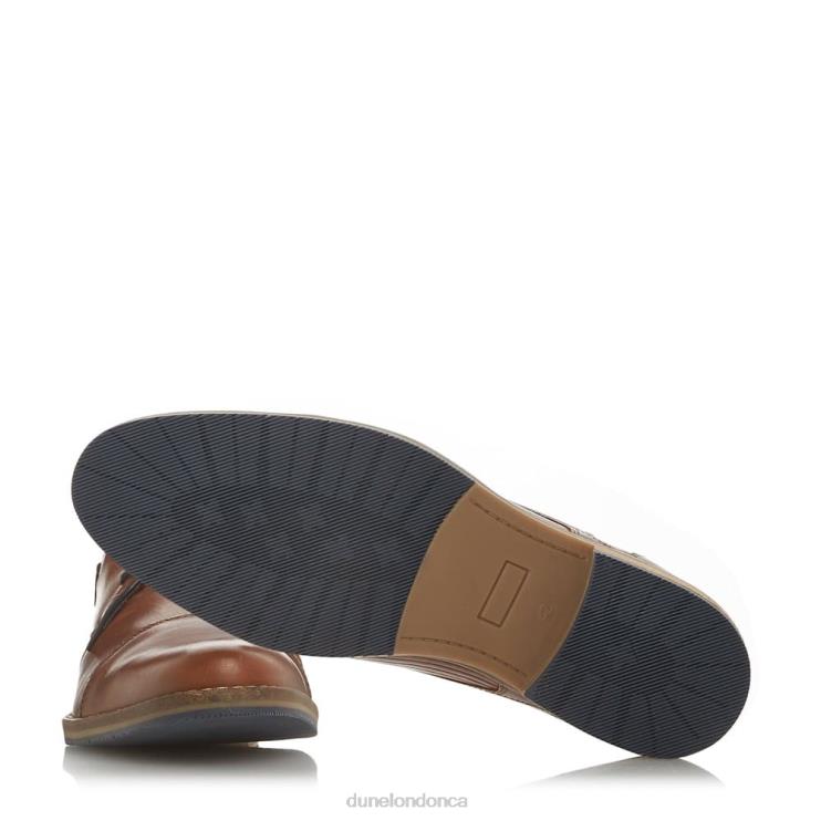 Dune London Chigwell Men Lace Up Chukka Boots Tan 2Z0DB869
