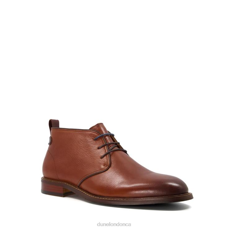 Dune London Marching Men Lace Up Chukka Boots Tan 2Z0DB854