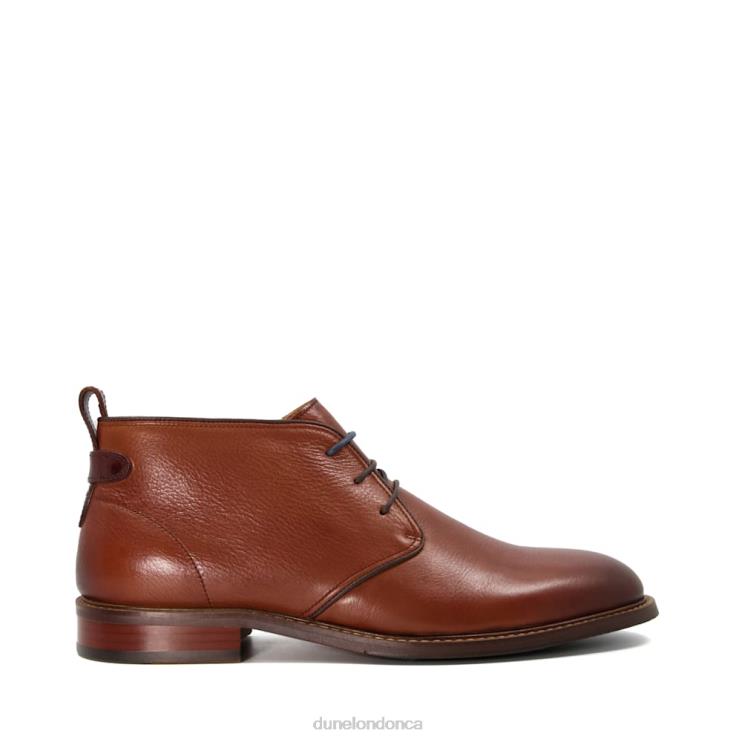 Dune London Marching Men Lace Up Chukka Boots Tan 2Z0DB854