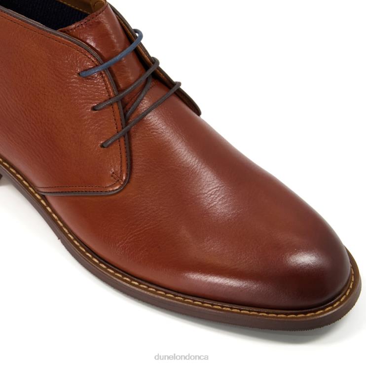 Dune London Marching Men Lace Up Chukka Boots Tan 2Z0DB854
