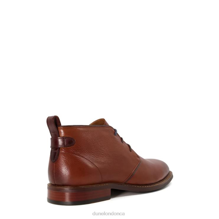 Dune London Marching Men Lace Up Chukka Boots Tan 2Z0DB854