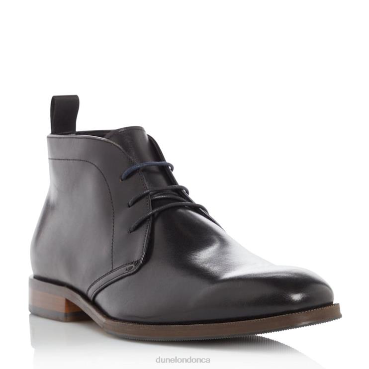 Dune London Marvinn Men Smart Chukka Lace Up Boots Black 2Z0DB816