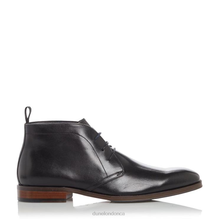 Dune London Marvinn Men Smart Chukka Lace Up Boots Black 2Z0DB816