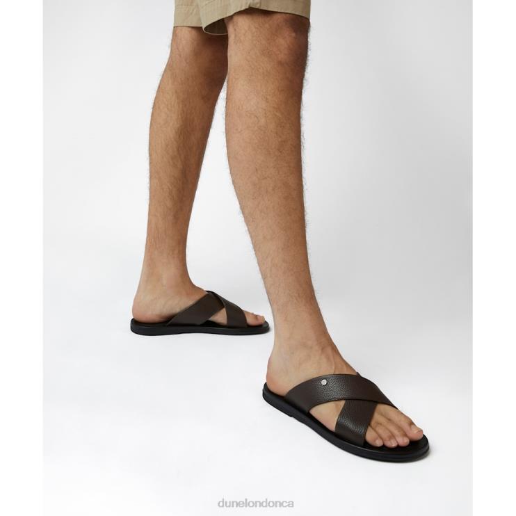 Dune London Franks Men Slip-On Sandals Brown 2Z0DB759