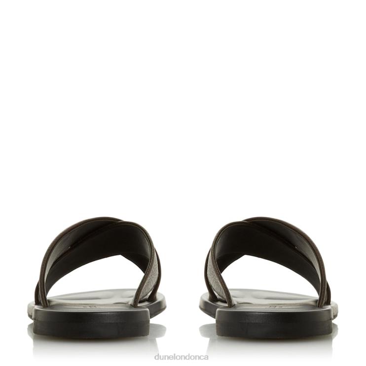 Dune London Franks Men Slip-On Sandals Brown 2Z0DB759