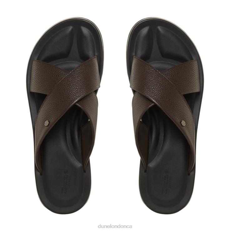 Dune London Franks Men Slip-On Sandals Brown 2Z0DB759