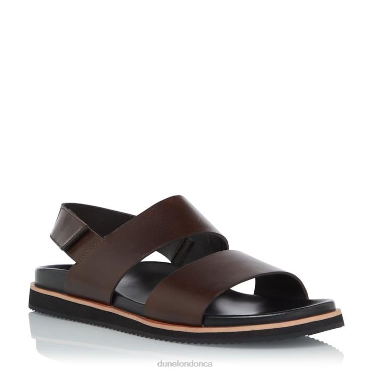 Dune London Idda Men Utilitarian Strap Sandals Brown 2Z0DB813