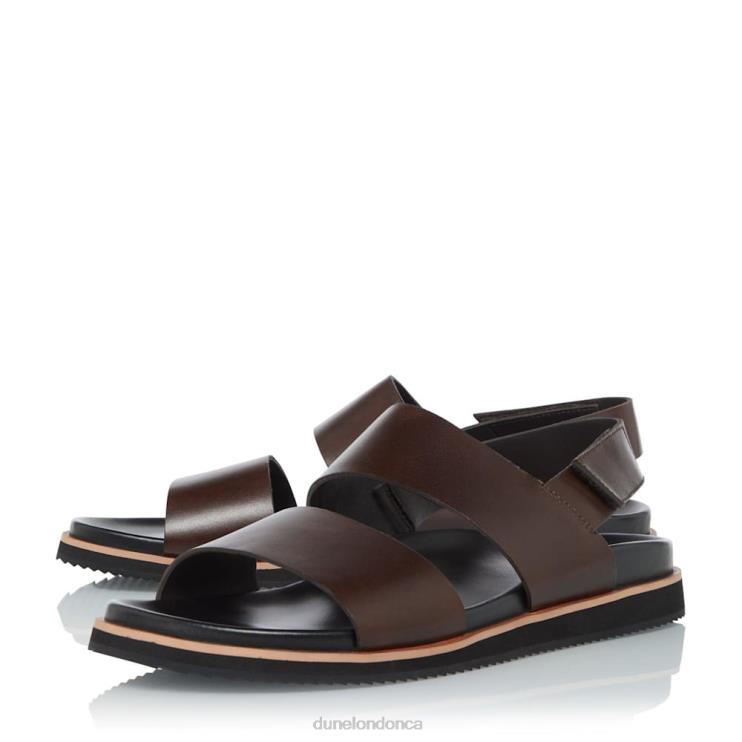 Dune London Idda Men Utilitarian Strap Sandals Brown 2Z0DB813