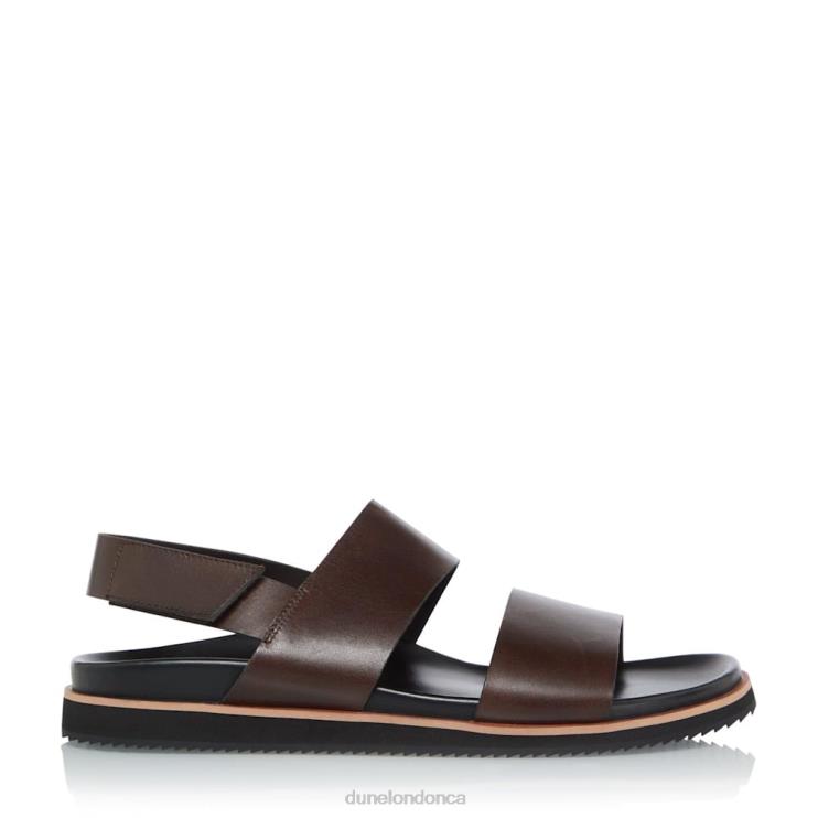Dune London Idda Men Utilitarian Strap Sandals Brown 2Z0DB813