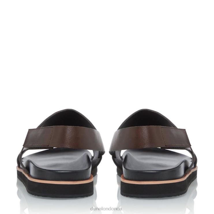 Dune London Idda Men Utilitarian Strap Sandals Brown 2Z0DB813