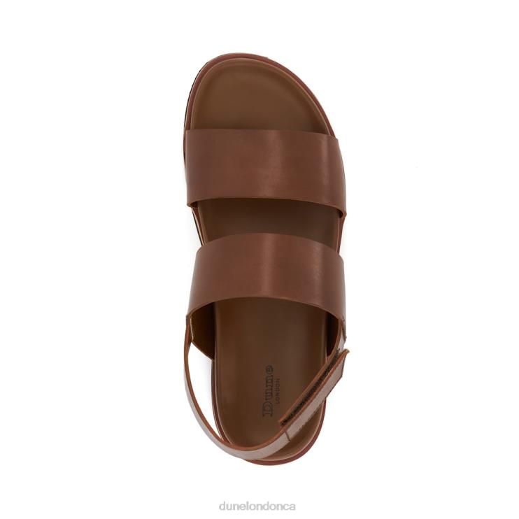 Dune London Idda Men Utilitarian Strap Sandals Tan 2Z0DB691