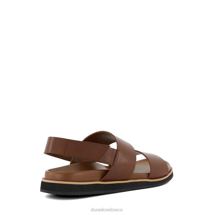 Dune London Idda Men Utilitarian Strap Sandals Tan 2Z0DB691