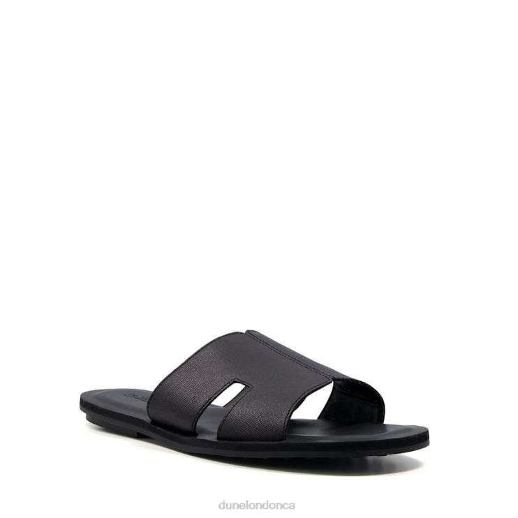 Dune London Incense Men Leather Sandals Black 2Z0DB742