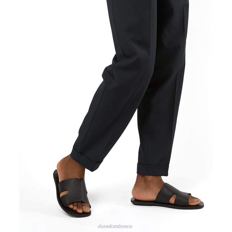 Dune London Incense Men Leather Sandals Black 2Z0DB742