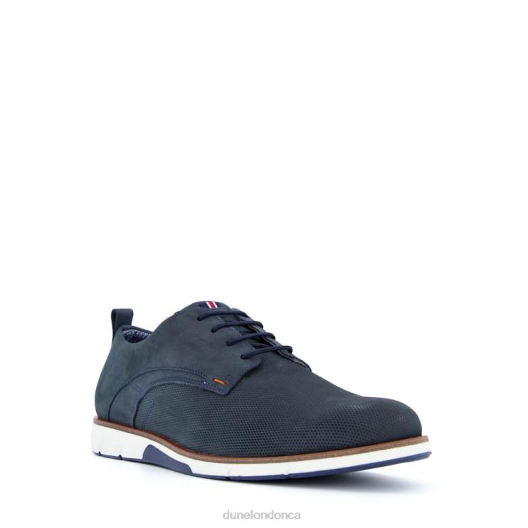 Dune London Balad Men Punch Hole Casual Shoes Blue 2Z0DB846