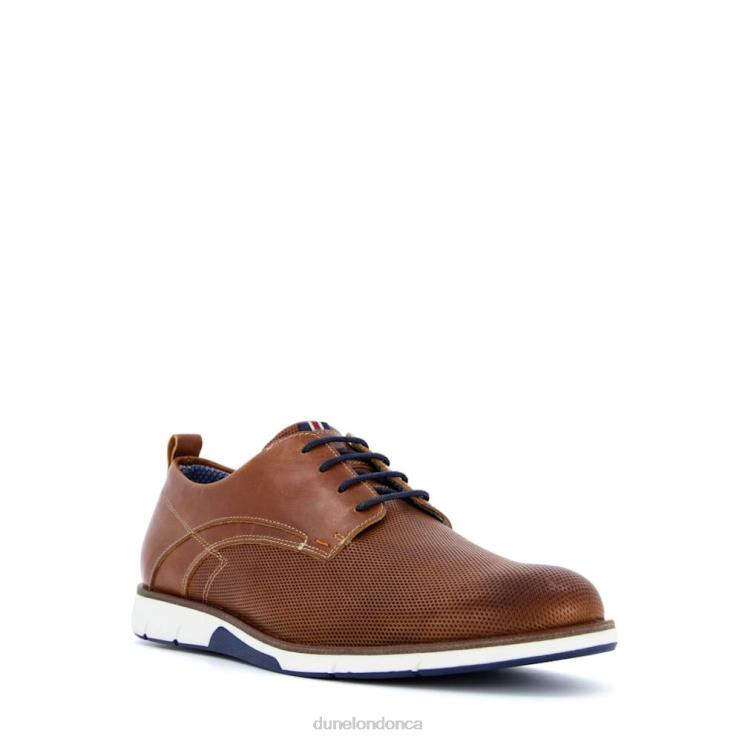 Dune London Balad Men Punch Hole Casual Shoes Tan 2Z0DB829
