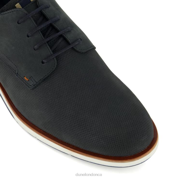 Dune London Barnabey Men Casual Gibson Shoes Blue 2Z0DB717