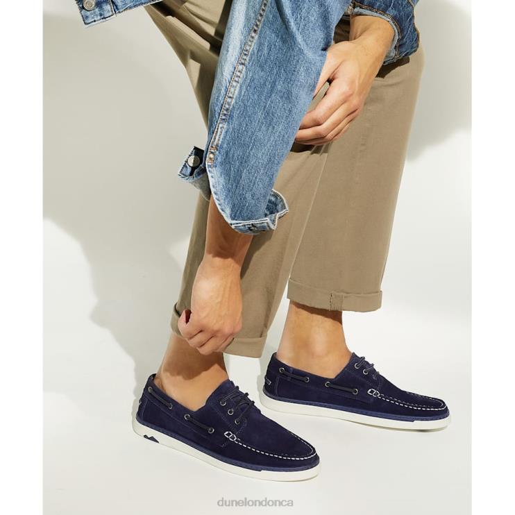 Dune London Bowwen Men Casual Boat Shoes Navy 2Z0DB716