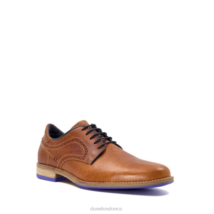 Dune London Brampton Men Piped Gibson Shoes Tan 2Z0DB868