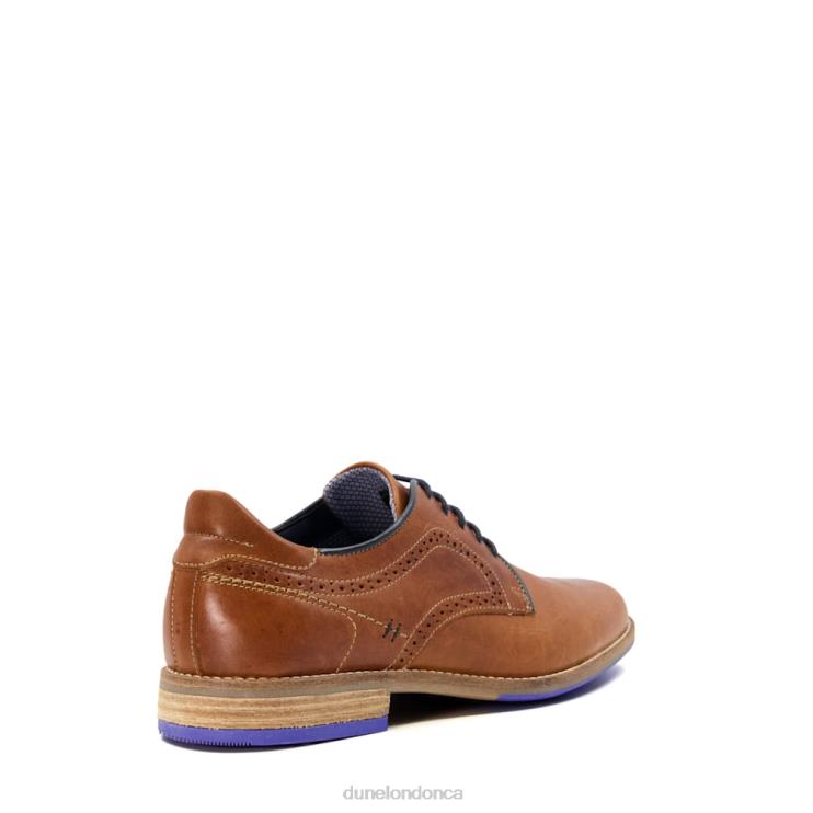 Dune London Brampton Men Piped Gibson Shoes Tan 2Z0DB868