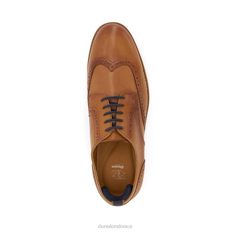 Dune London Bristtle Men Casual Leather Brogues Tan 2Z0DB842