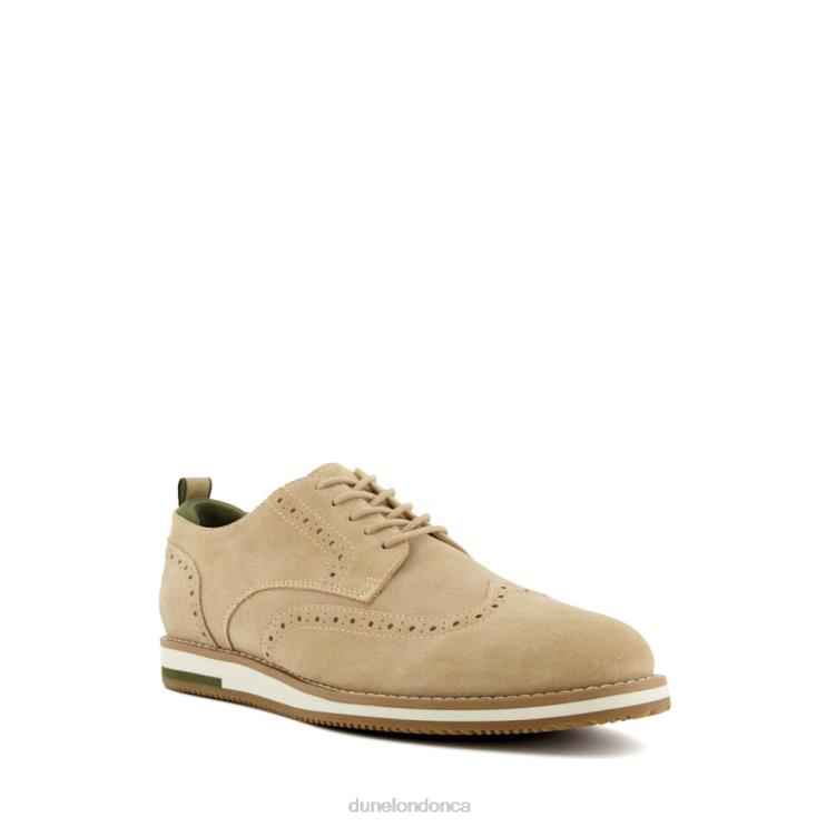 Dune London Bristtle Men Nubuck Lace-Up Casual Shoes Sand 2Z0DB838
