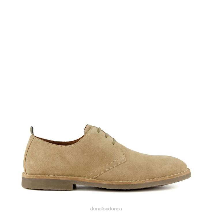 Dune London Brookedd Men Casual Suede Lace-Up Shoes Stone 2Z0DB704