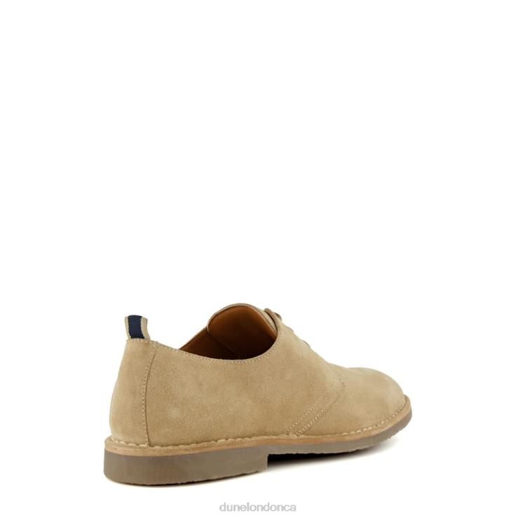 Dune London Brookedd Men Casual Suede Lace-Up Shoes Stone 2Z0DB704