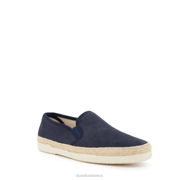Dune London Fall Men Casual Suede Espadrilles Navy 2Z0DB801