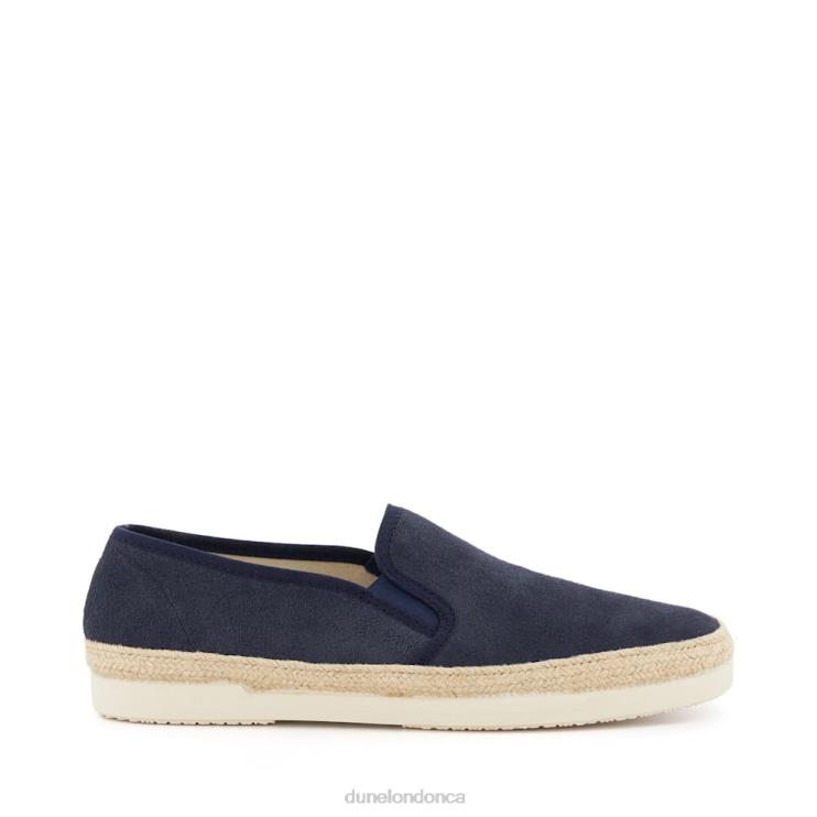 Dune London Fall Men Casual Suede Espadrilles Navy 2Z0DB801