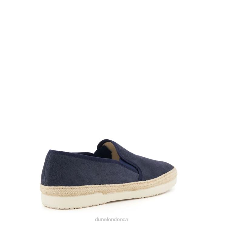 Dune London Fall Men Casual Suede Espadrilles Navy 2Z0DB801