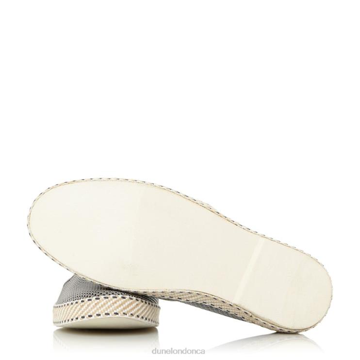 Dune London Fin Men Mesh Espadrille Shoes Grey 2Z0DB749