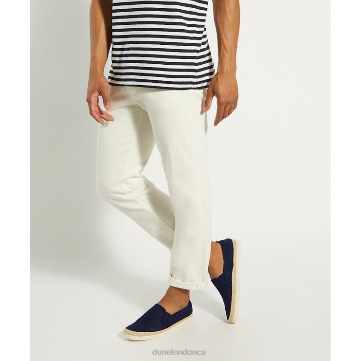 Dune London Fisherr Men Perforated Casual Espadrilles Navy 2Z0DB697