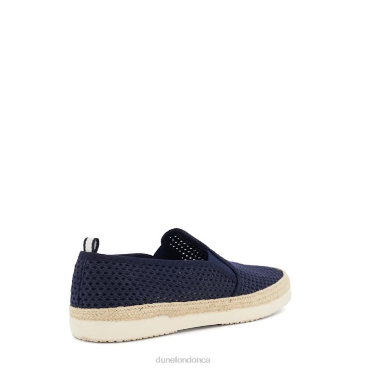 Dune London Fisherr Men Perforated Casual Espadrilles Navy 2Z0DB697