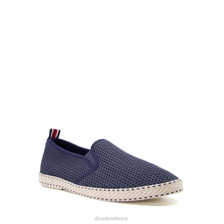 Dune London Flin Men Mesh Espadrille Shoes Navy 2Z0DB876