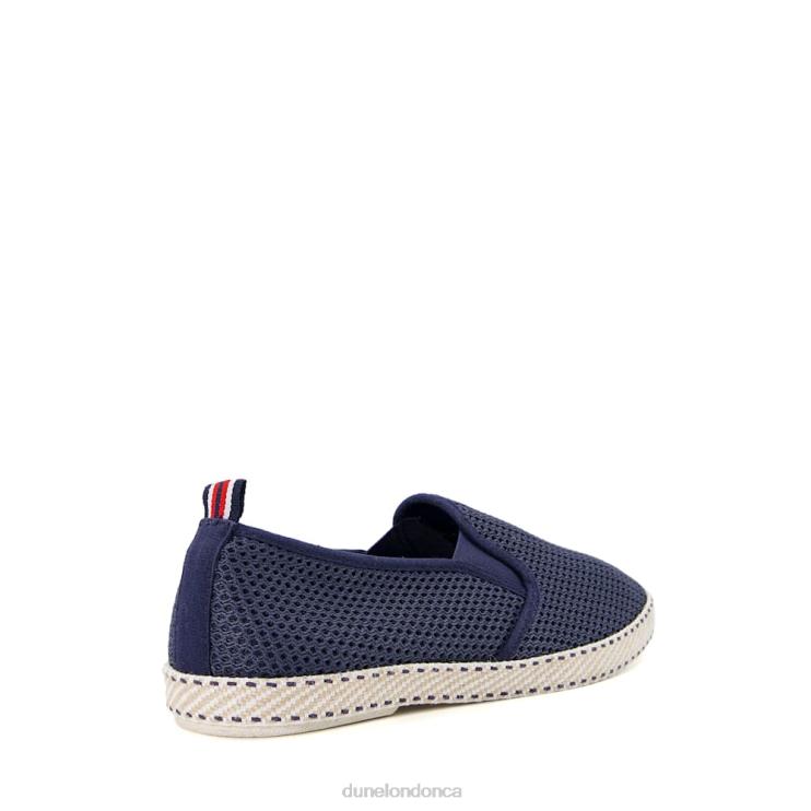 Dune London Flin Men Mesh Espadrille Shoes Navy 2Z0DB876