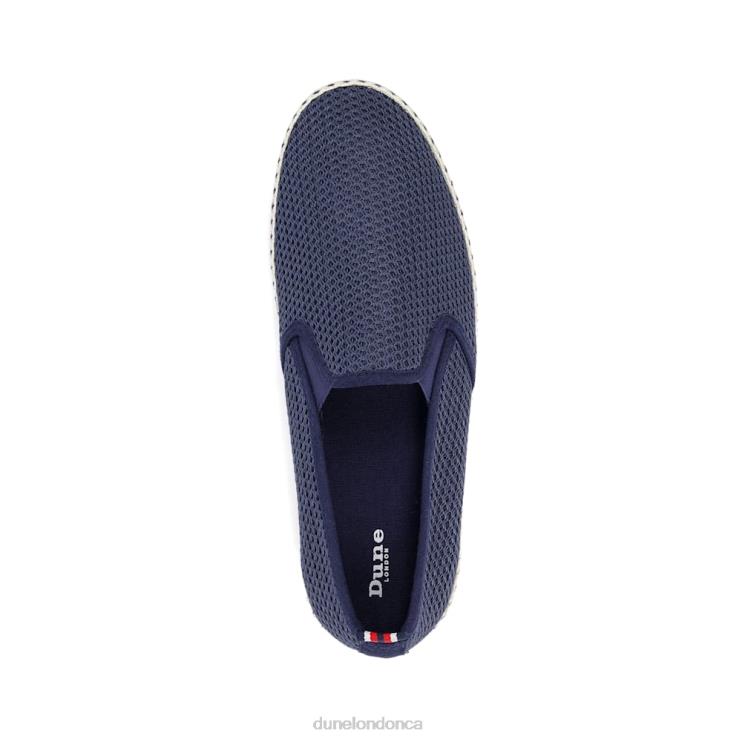 Dune London Flin Men Mesh Espadrille Shoes Navy 2Z0DB876