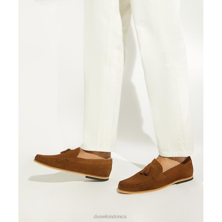 Dune London Bart Men Suede Loafers Tan 2Z0DB737