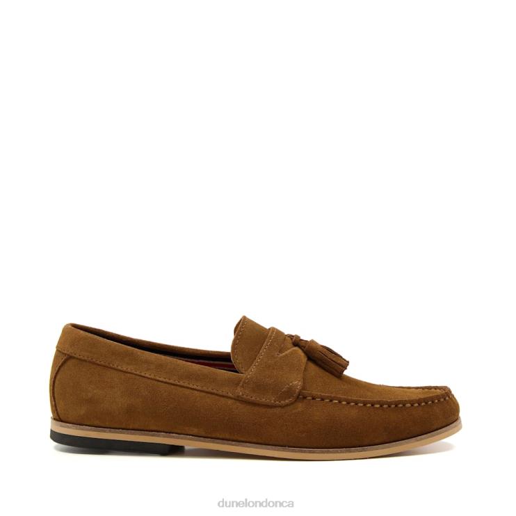 Dune London Bart Men Suede Loafers Tan 2Z0DB737