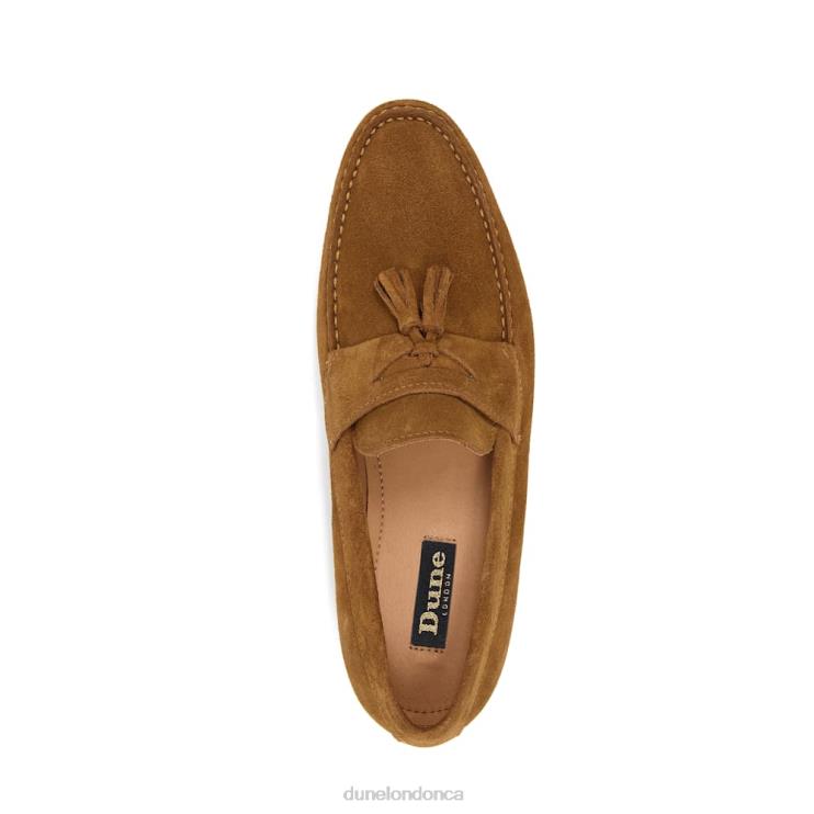 Dune London Bart Men Suede Loafers Tan 2Z0DB737