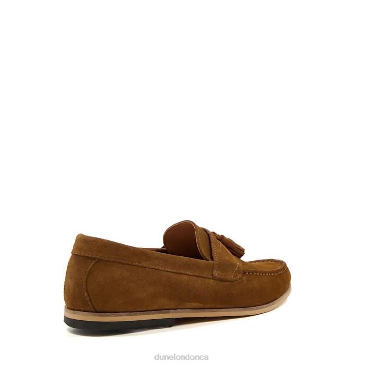 Dune London Bart Men Suede Loafers Tan 2Z0DB737