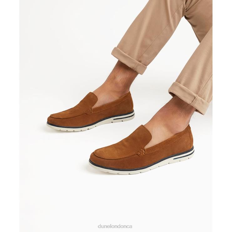 Dune London Beep Men Casual Wedge Loafers Tan 2Z0DB853