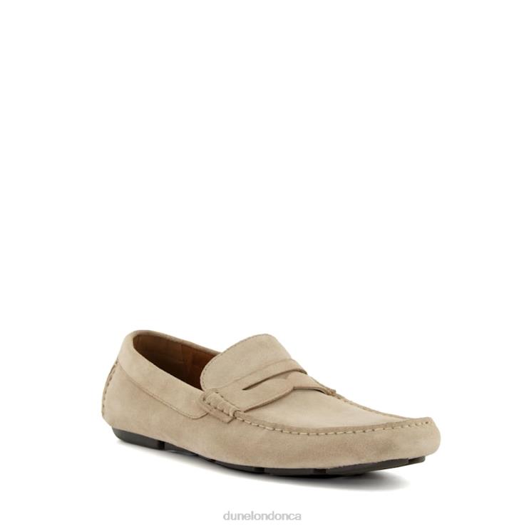 Dune London Bradlay Men Square-Toe Moccasin Loafers Sand 2Z0DB883