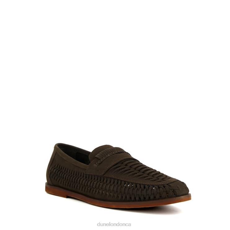 Dune London Brickles Men Casual Woven Loafers Brown 2Z0DB776