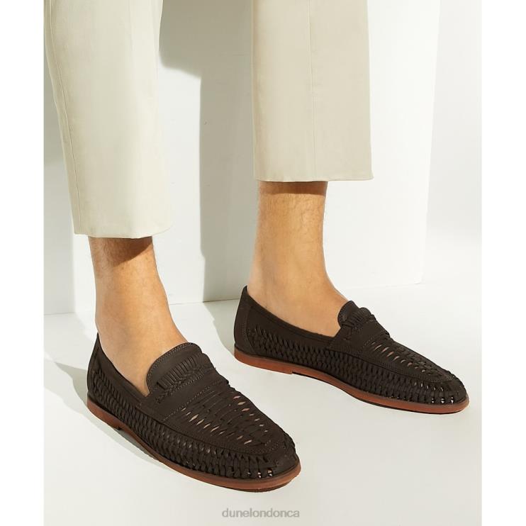 Dune London Brickles Men Casual Woven Loafers Brown 2Z0DB776
