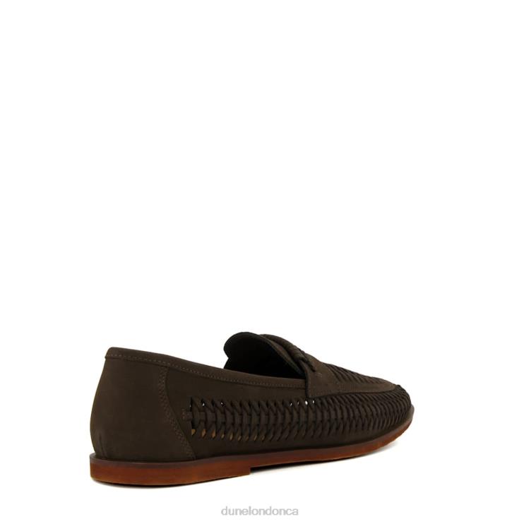 Dune London Brickles Men Casual Woven Loafers Brown 2Z0DB776